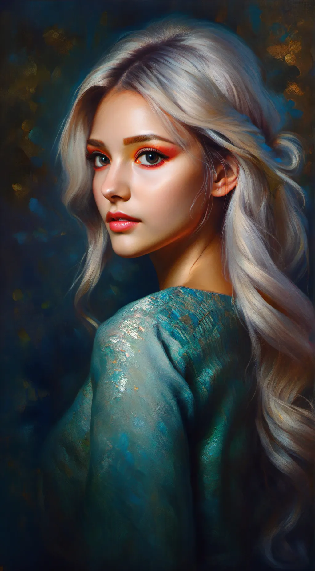 ai character: jjk love triangle  background