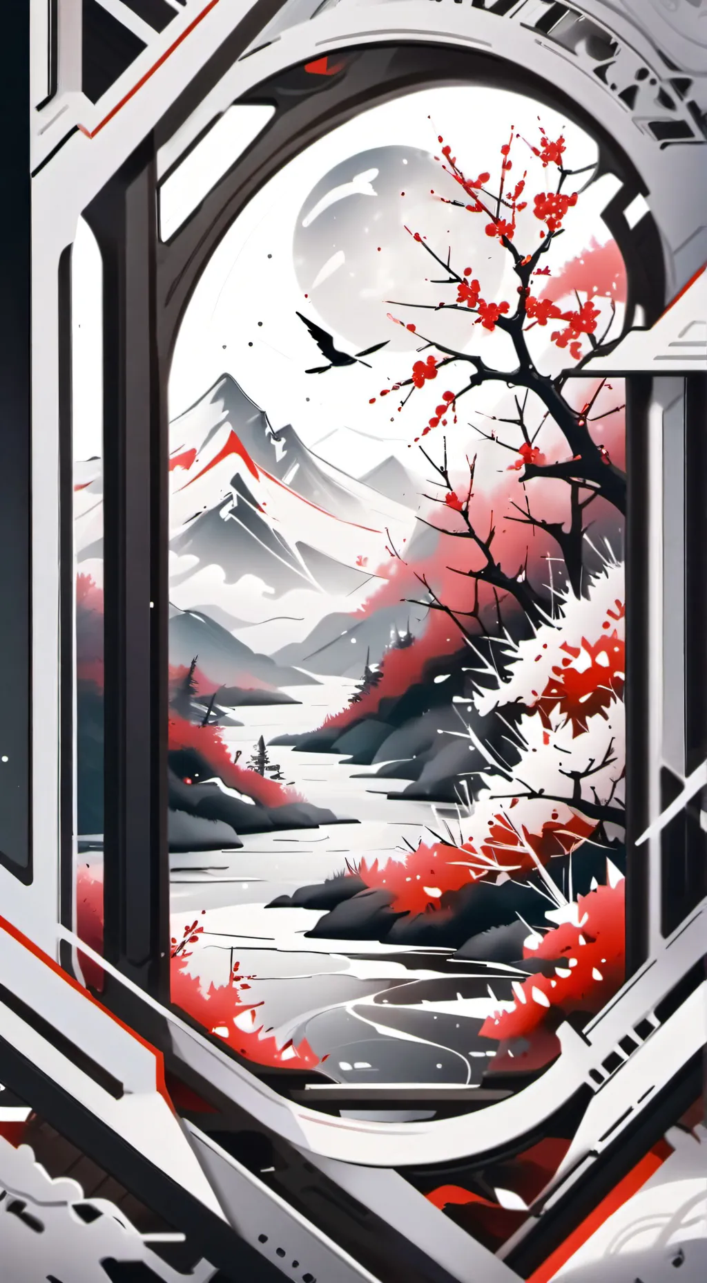 ai character: the host 💠💙 background