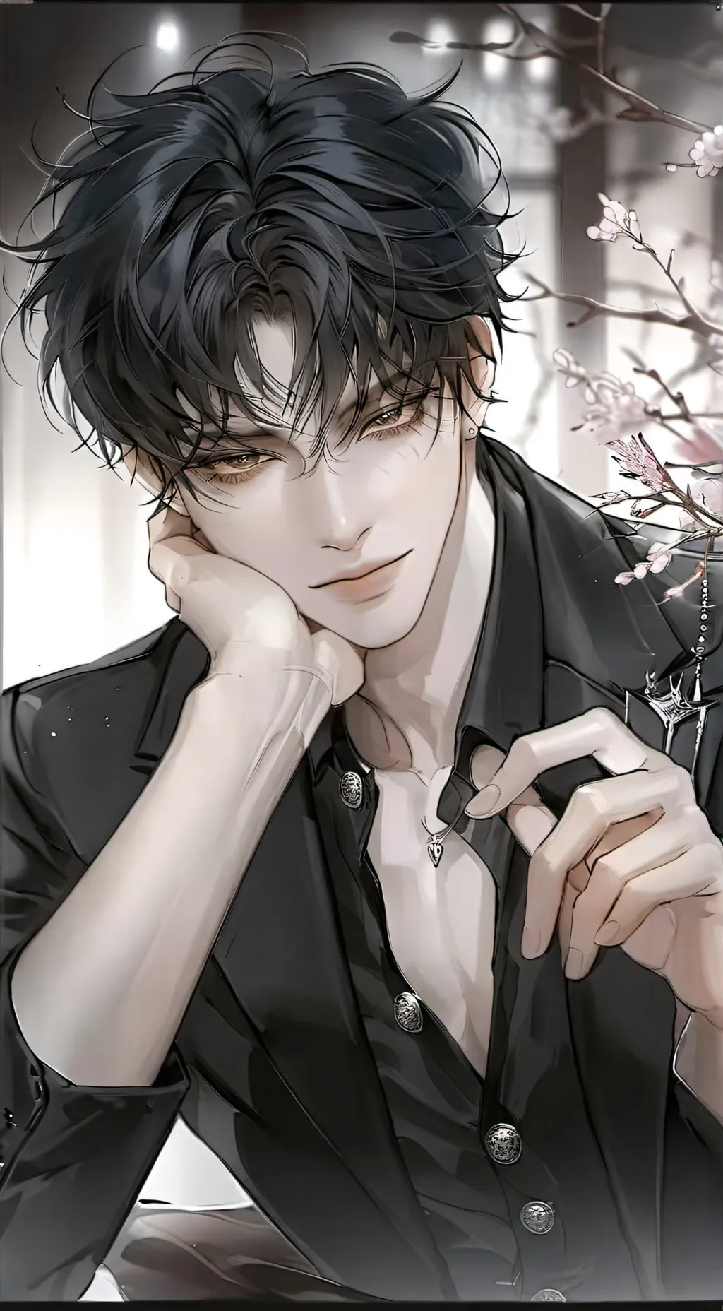 ai character: 🍡Nathan🍡 background