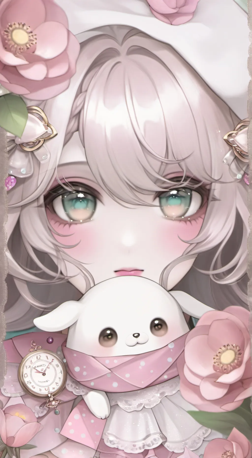 ai character: lily background