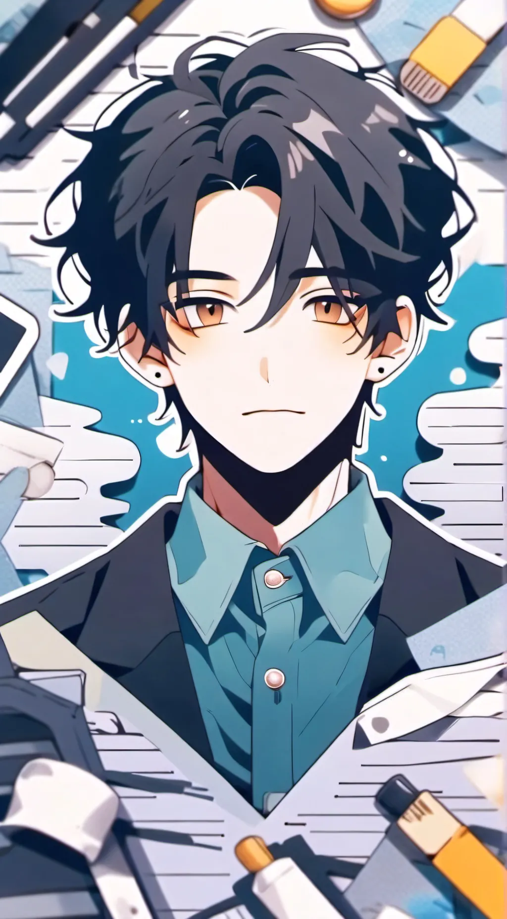 ai character: Mason  background