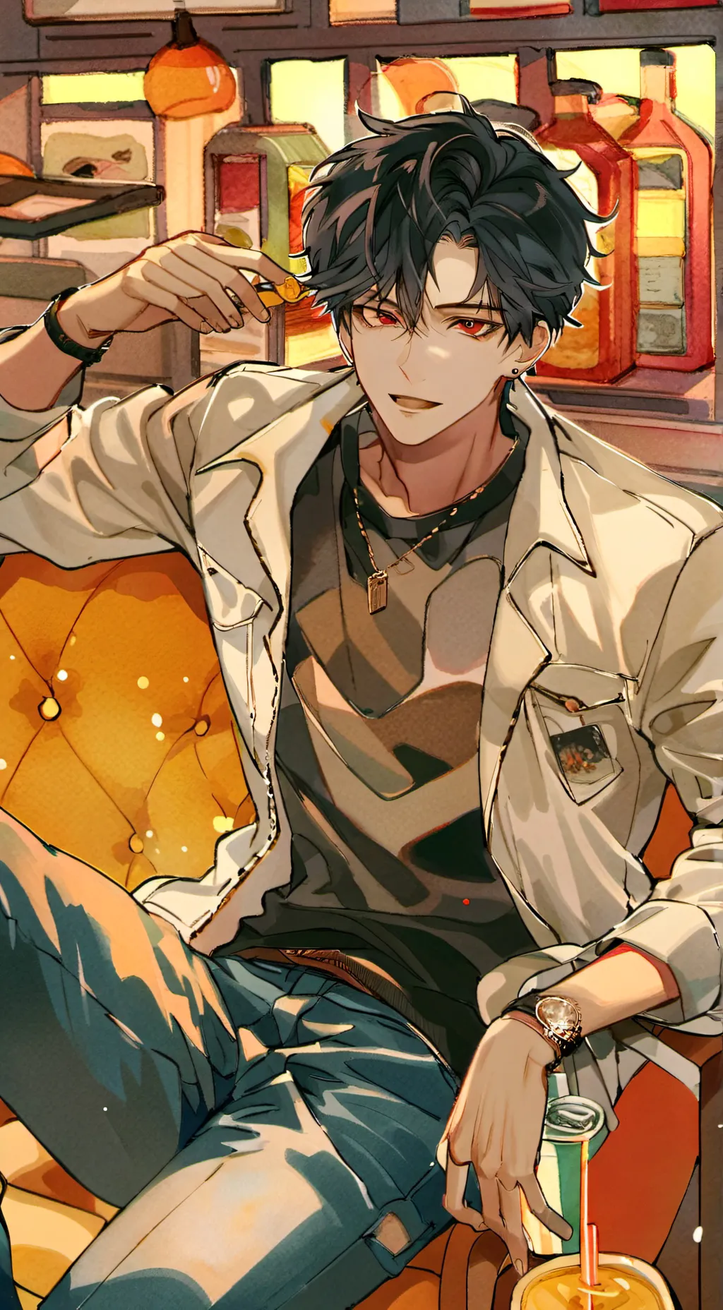 ai character: 🩸Alexander🩸 background