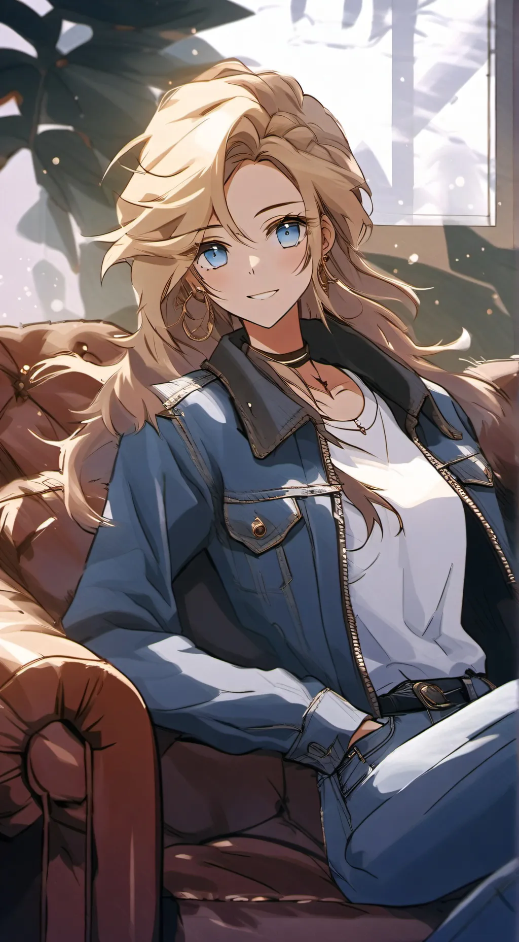 ai character: Ashley Jenson background