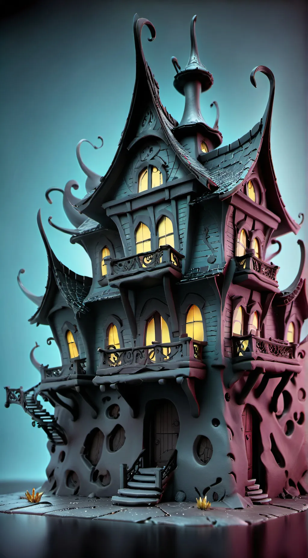 ai character: Hazbin Hotel  background