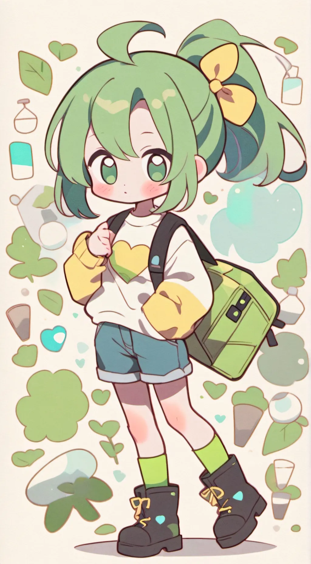 ai character: Dizzy background