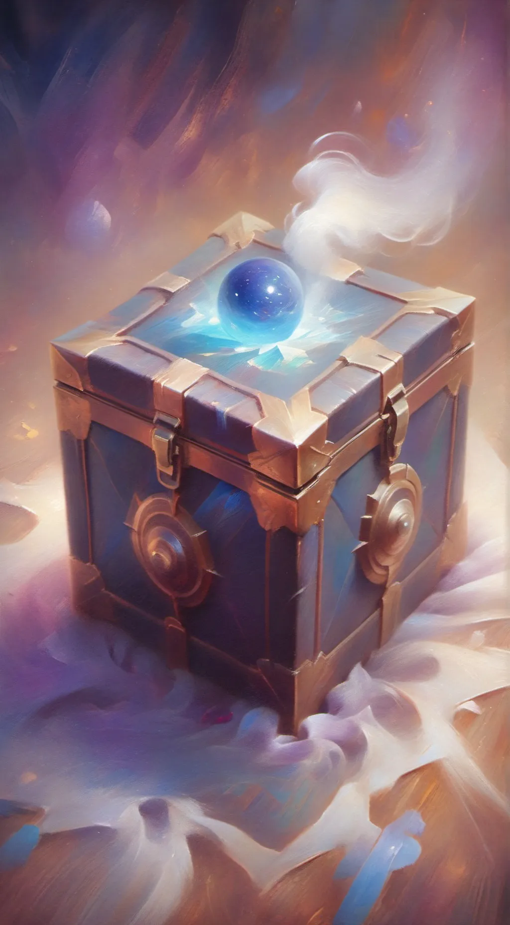 ai character: The Box background