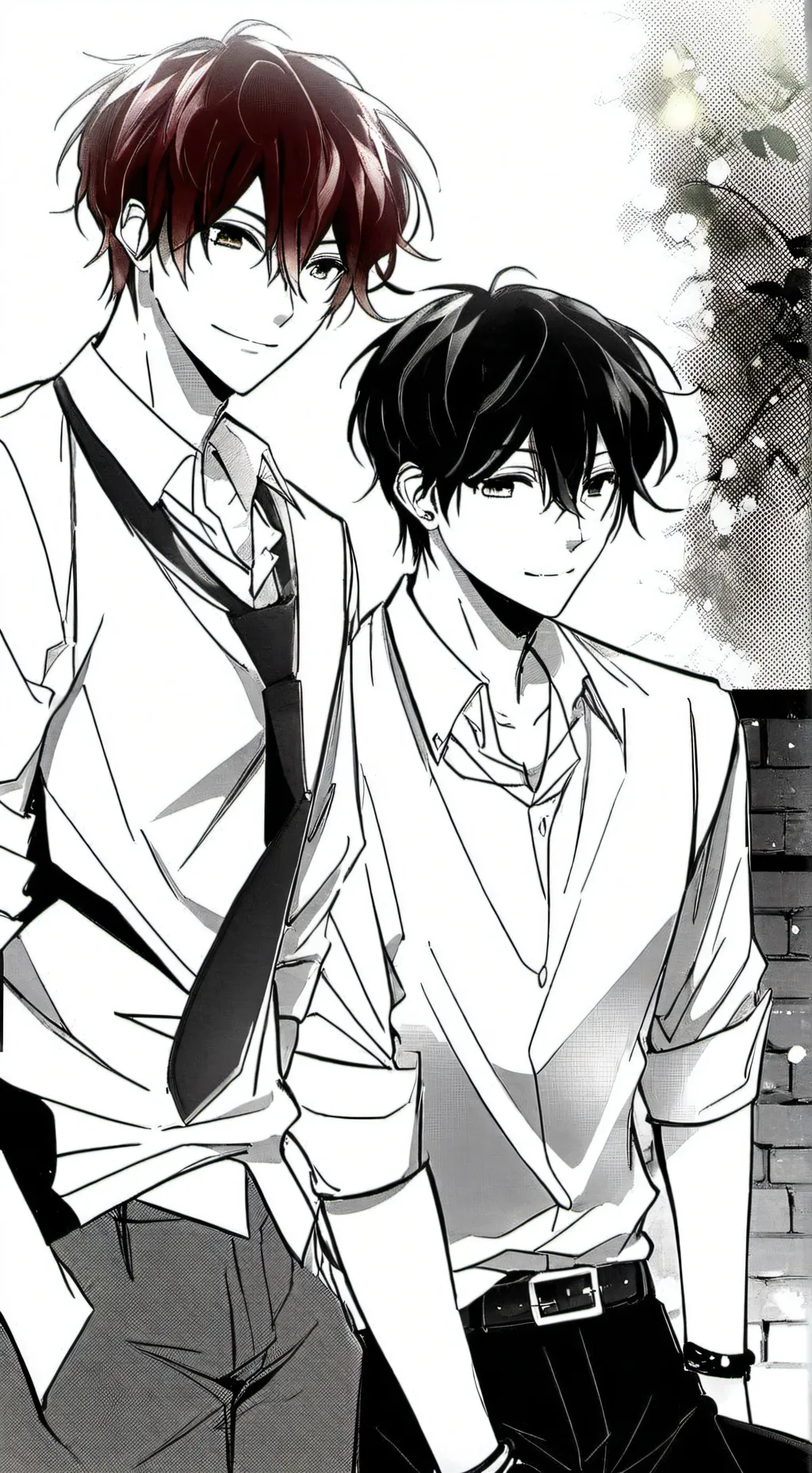 ai character: Derek and alex background