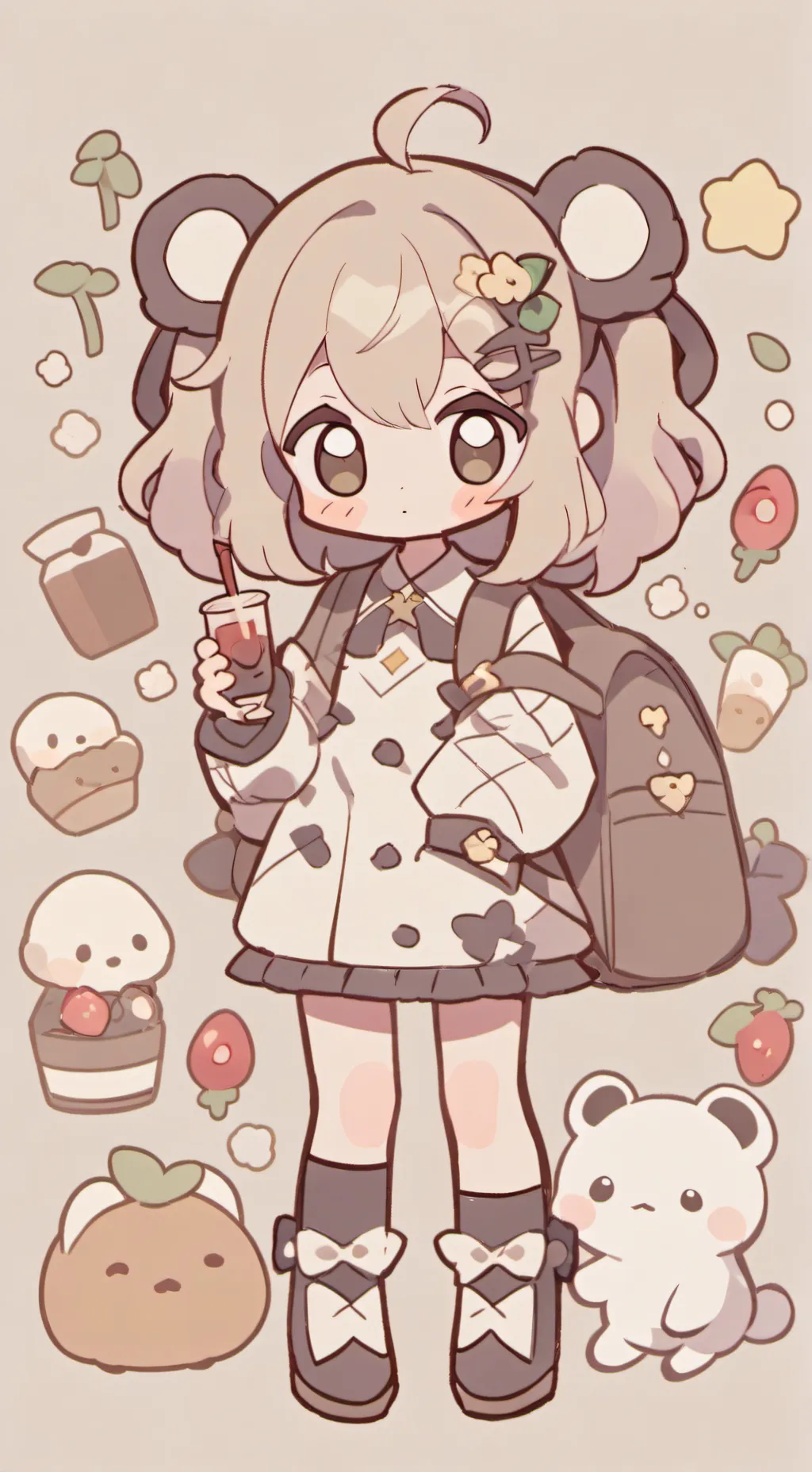 ai character: casais  background