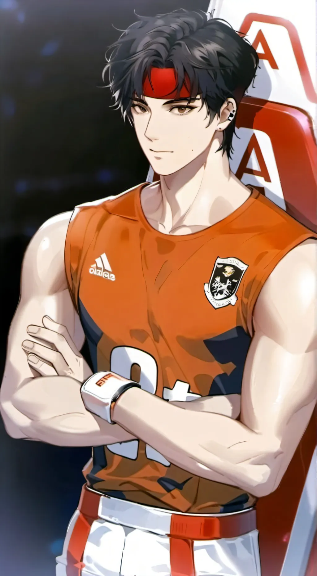 ai character: Laeeq  background