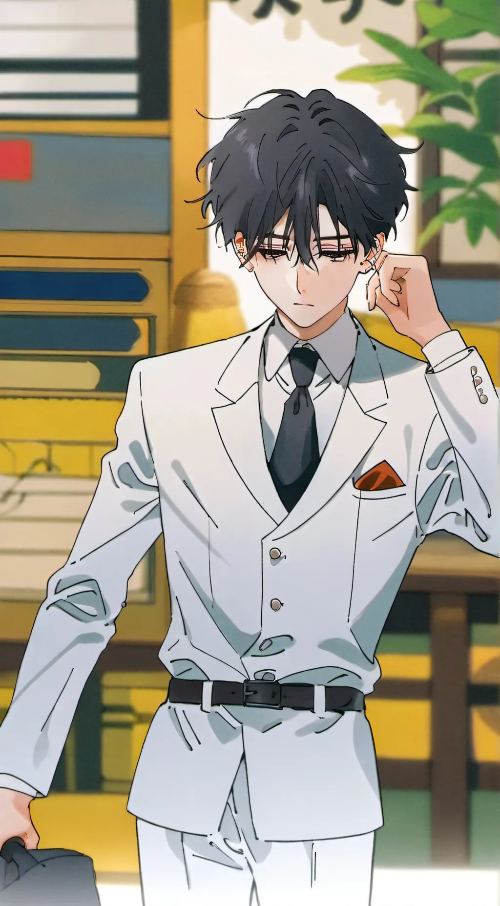 ai character: cosmic background