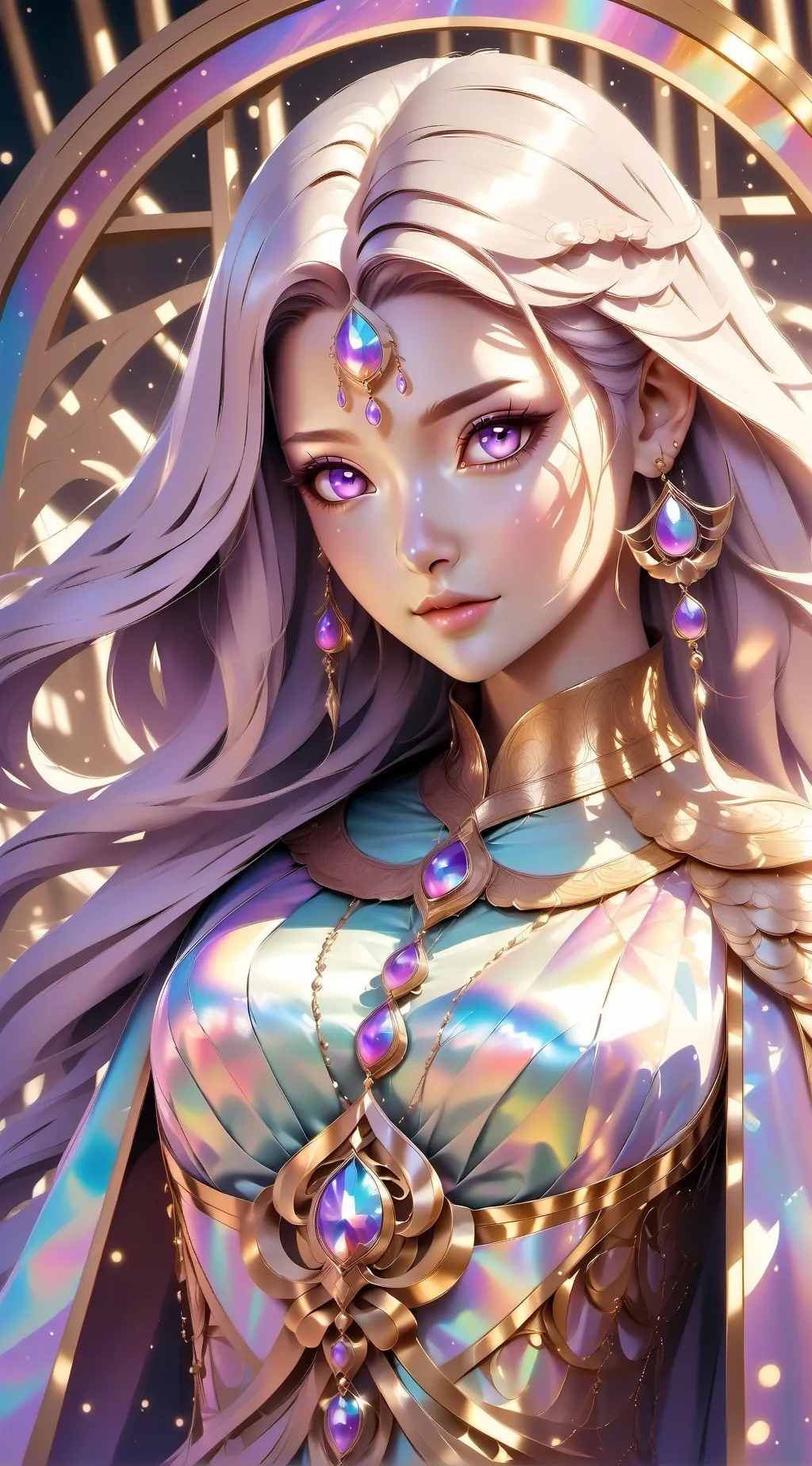 ai character: Candy background