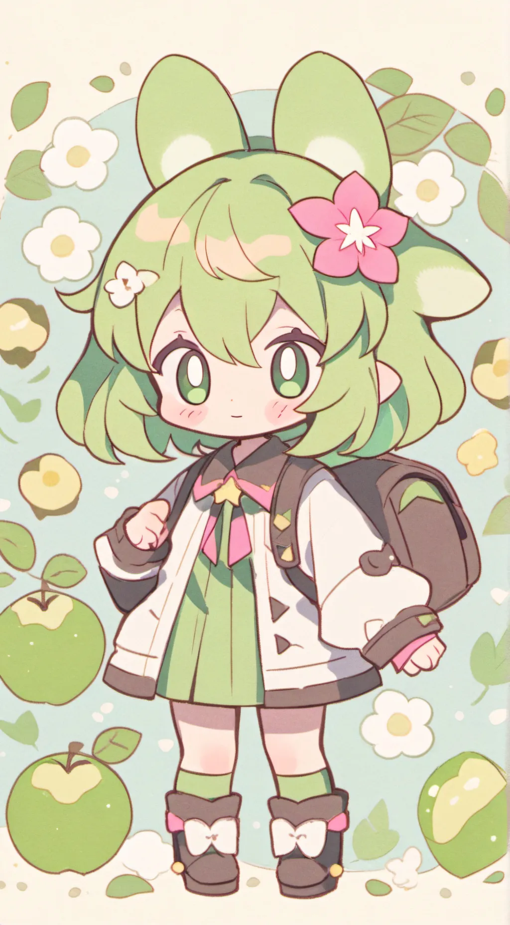 ai character: ello background