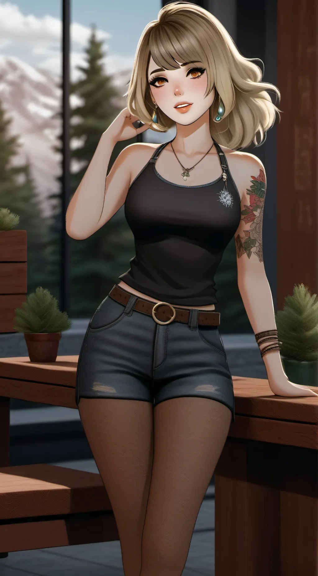 ai character: Sophia background