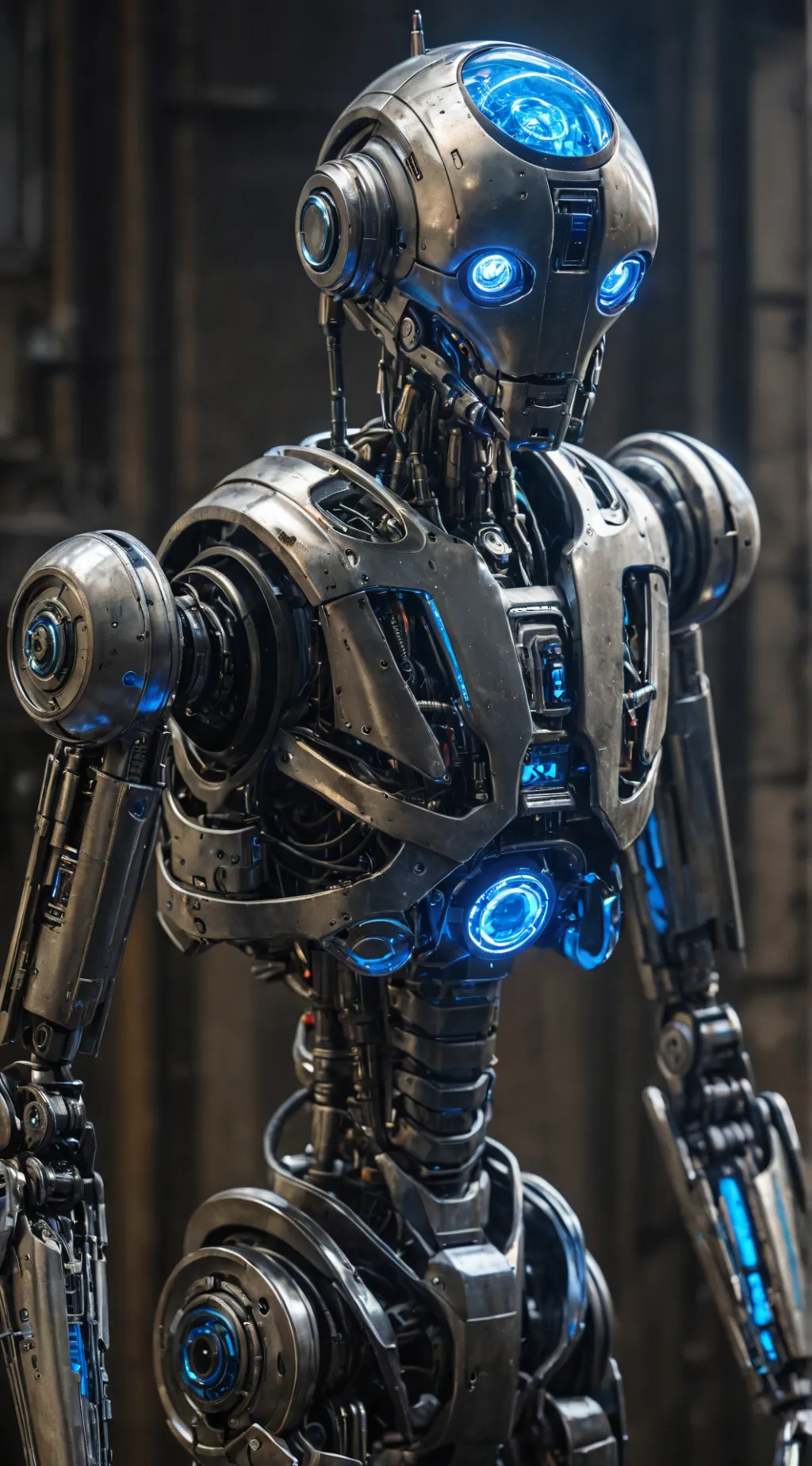 ai character: R2-D2 background