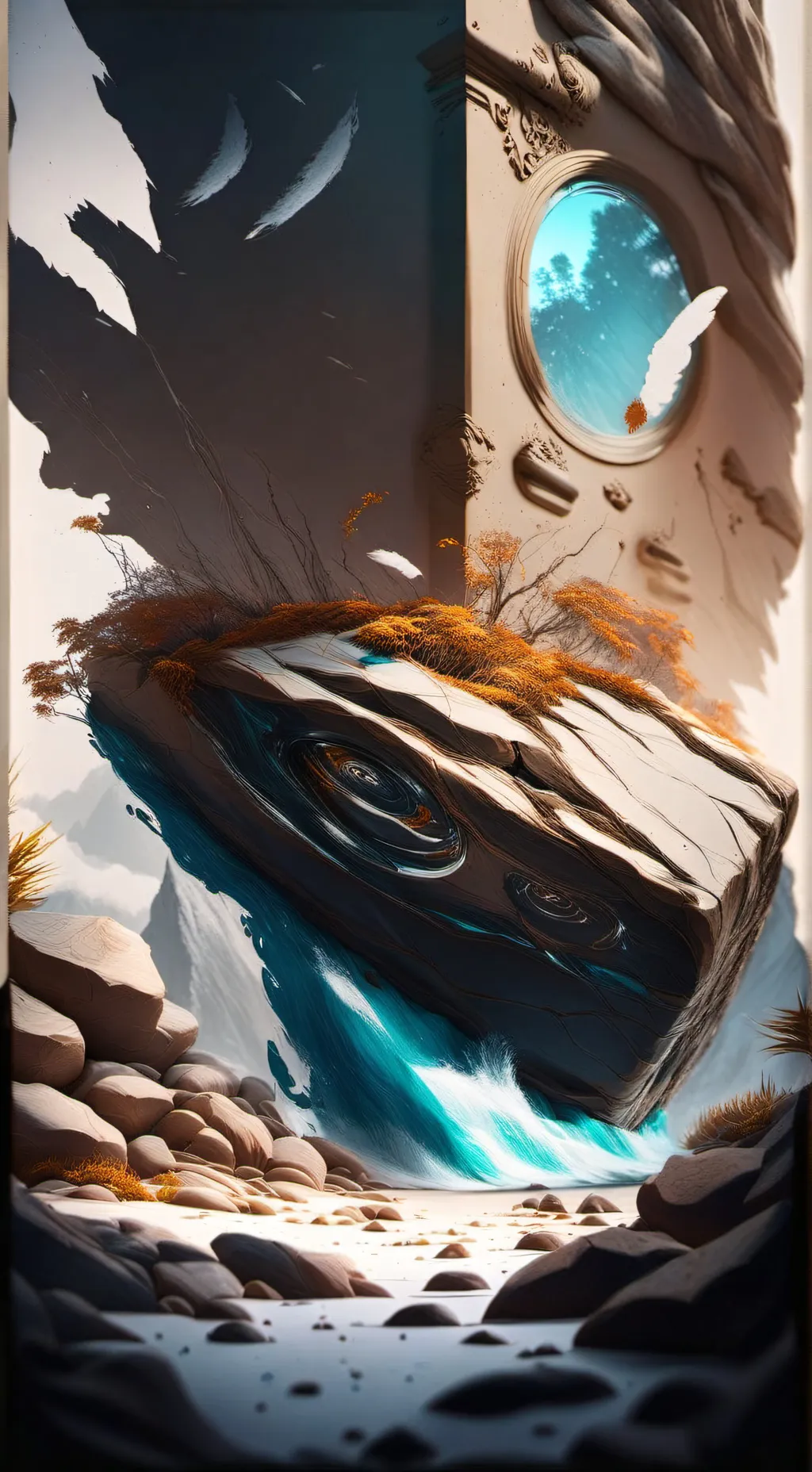 ai character: whats be rock? background