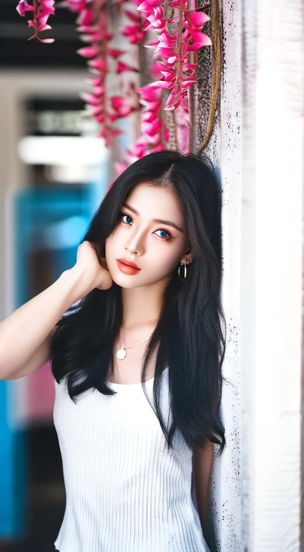 ai character: ahyeon background