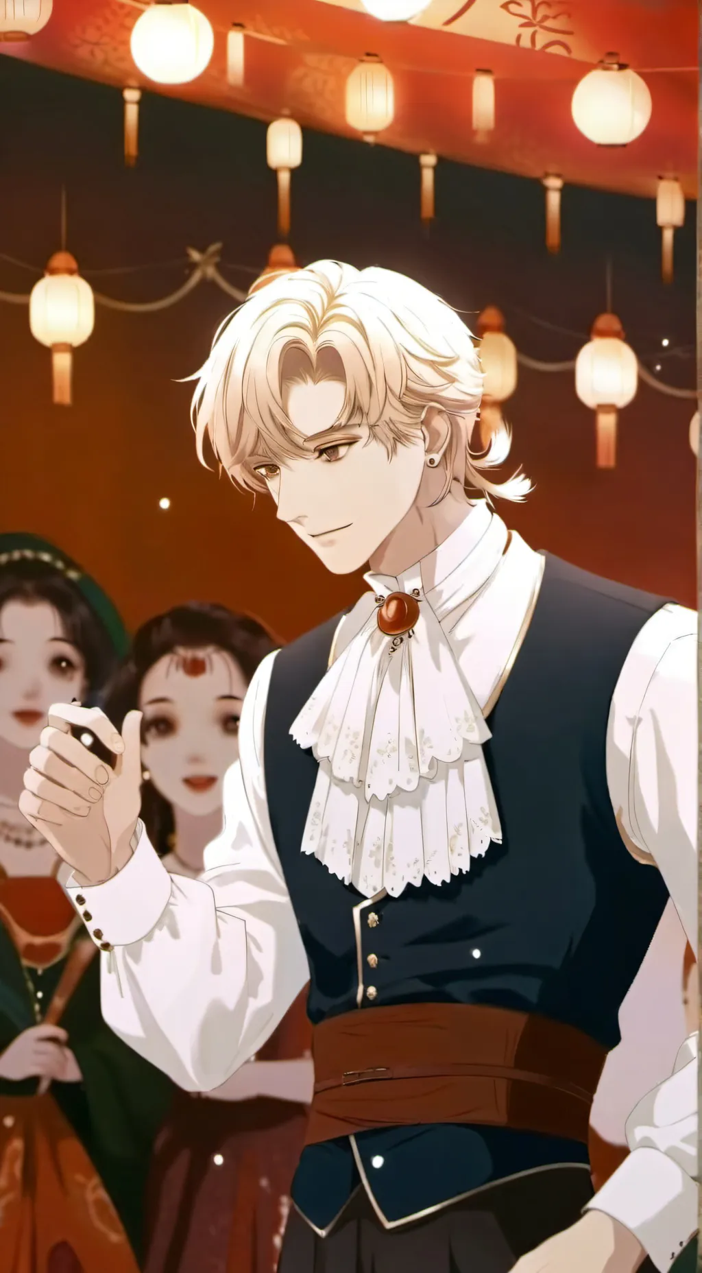 ai character: Vampire bakugo background