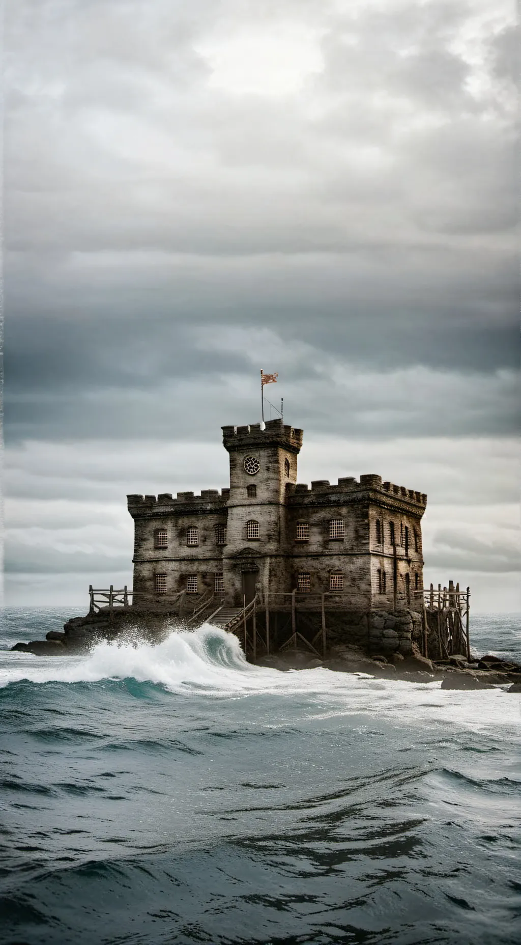 ai character: The Château d’If background