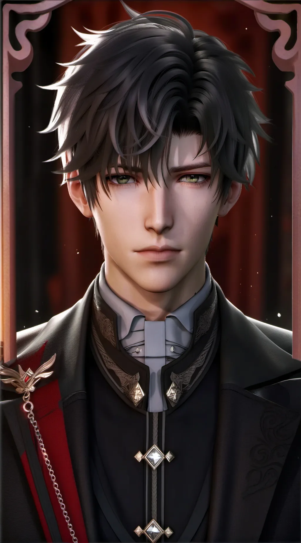 ai character: Iceberg Heart background