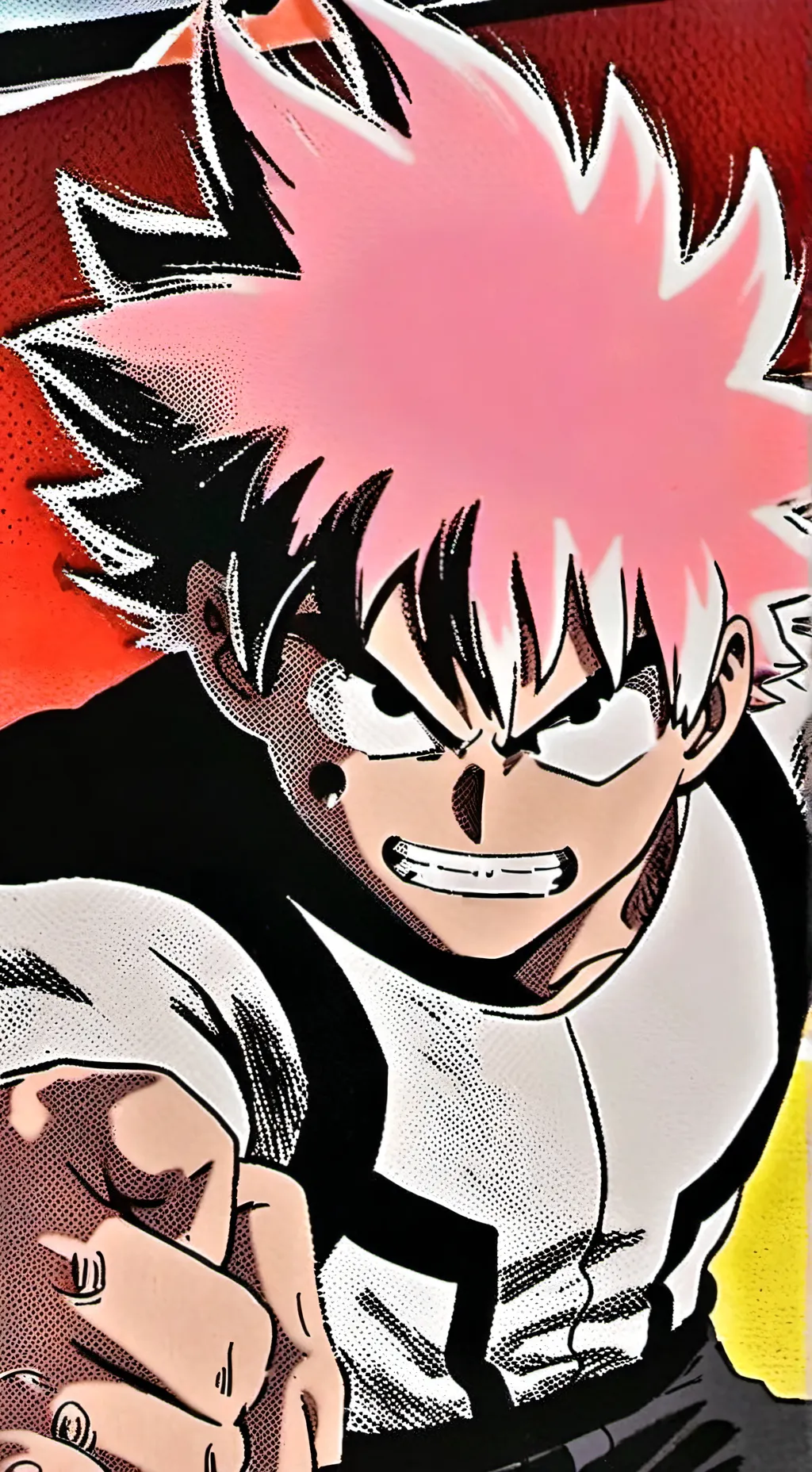 ai character: Mha squid game background