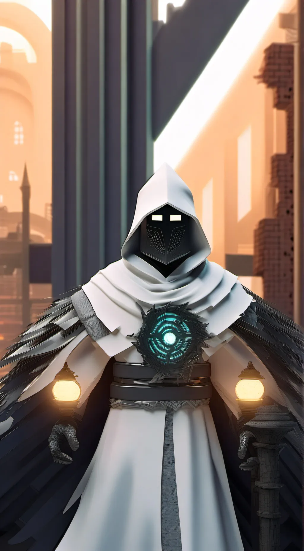 ai character: The watcher background