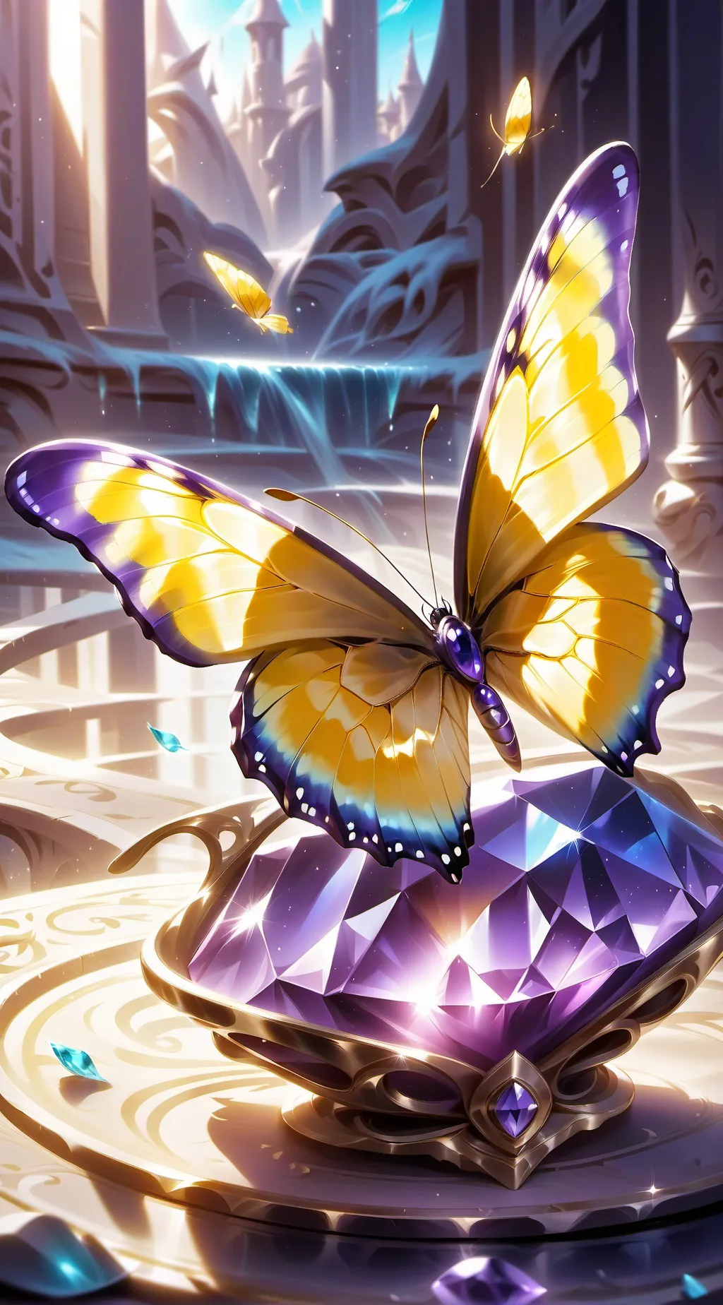 ai character: °Blacksugarfly° background