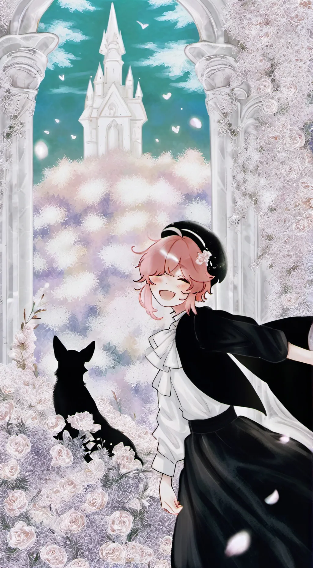 ai character: nose background