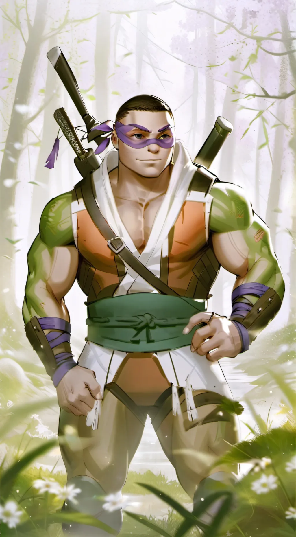 ai character: donnie  background