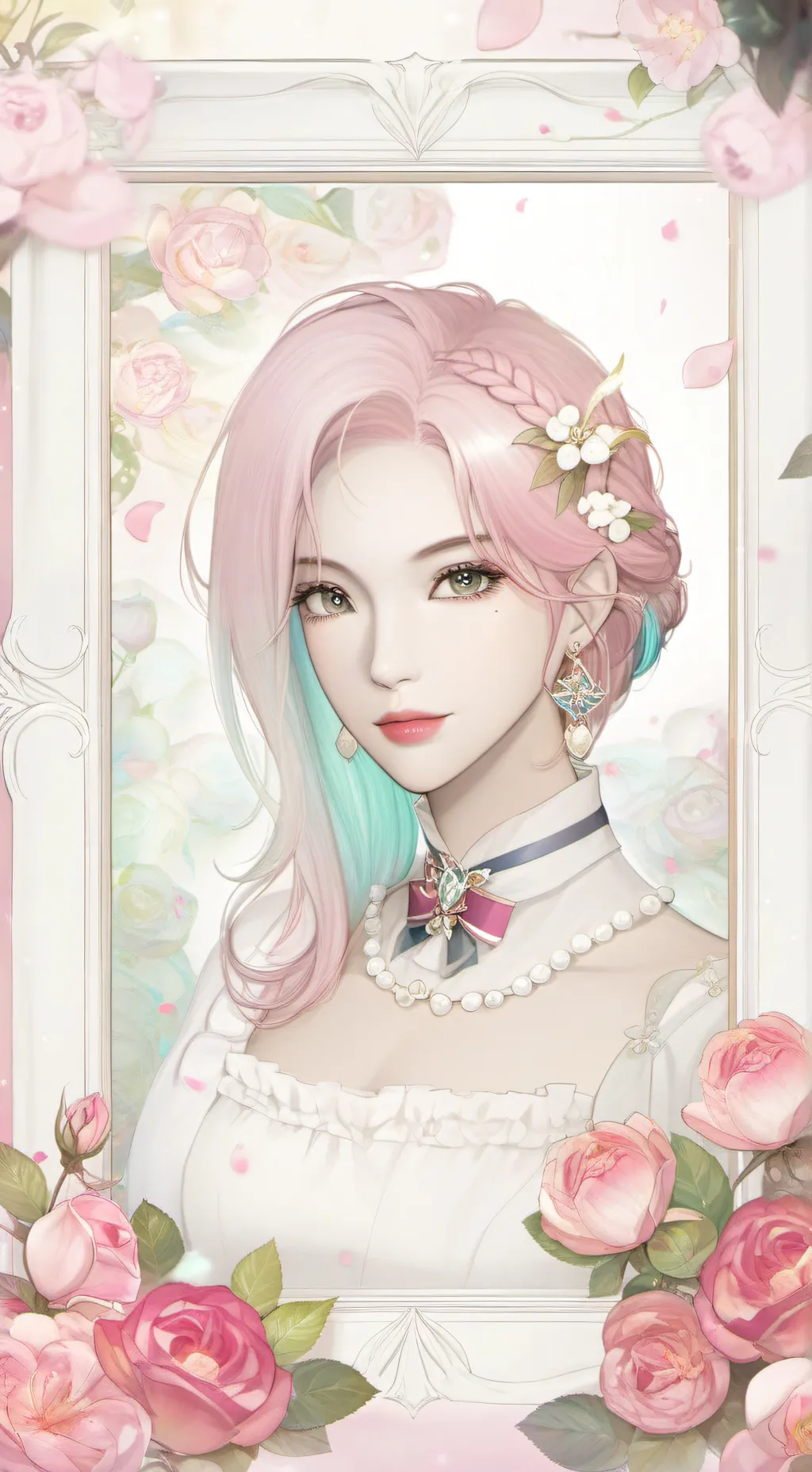 ai character: Cristal  background