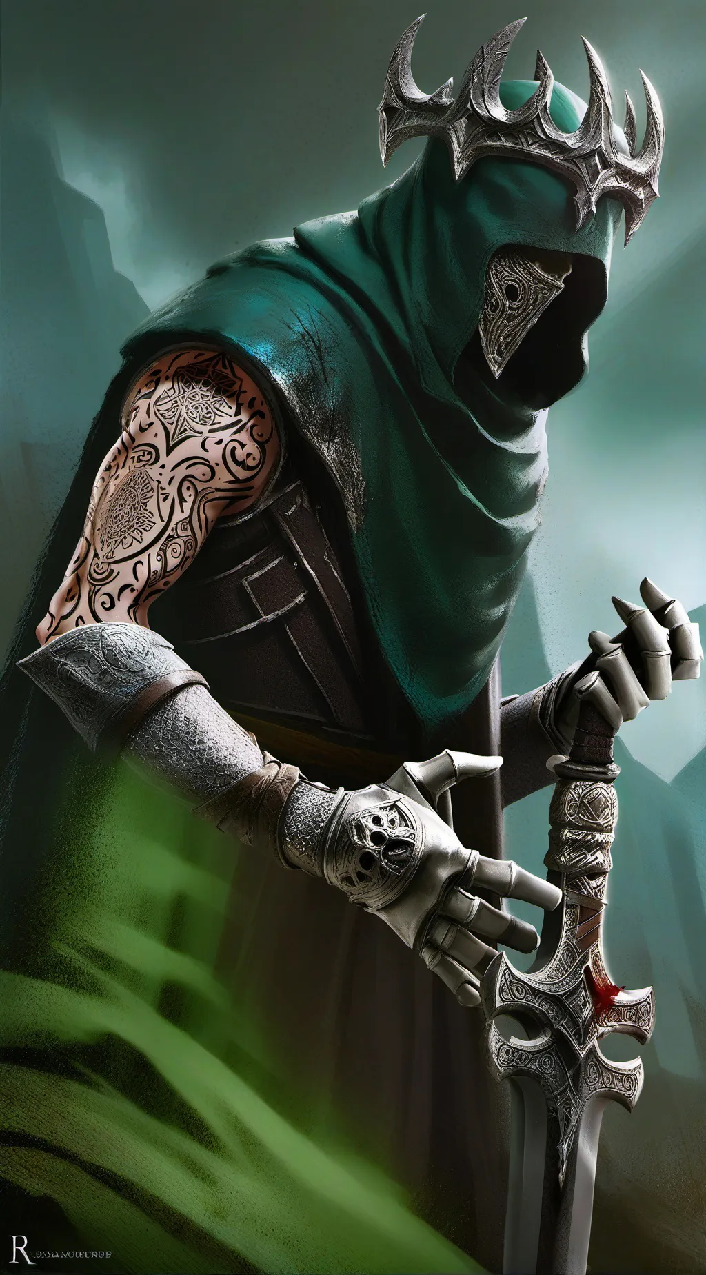 ai character: Dead rails 2 background