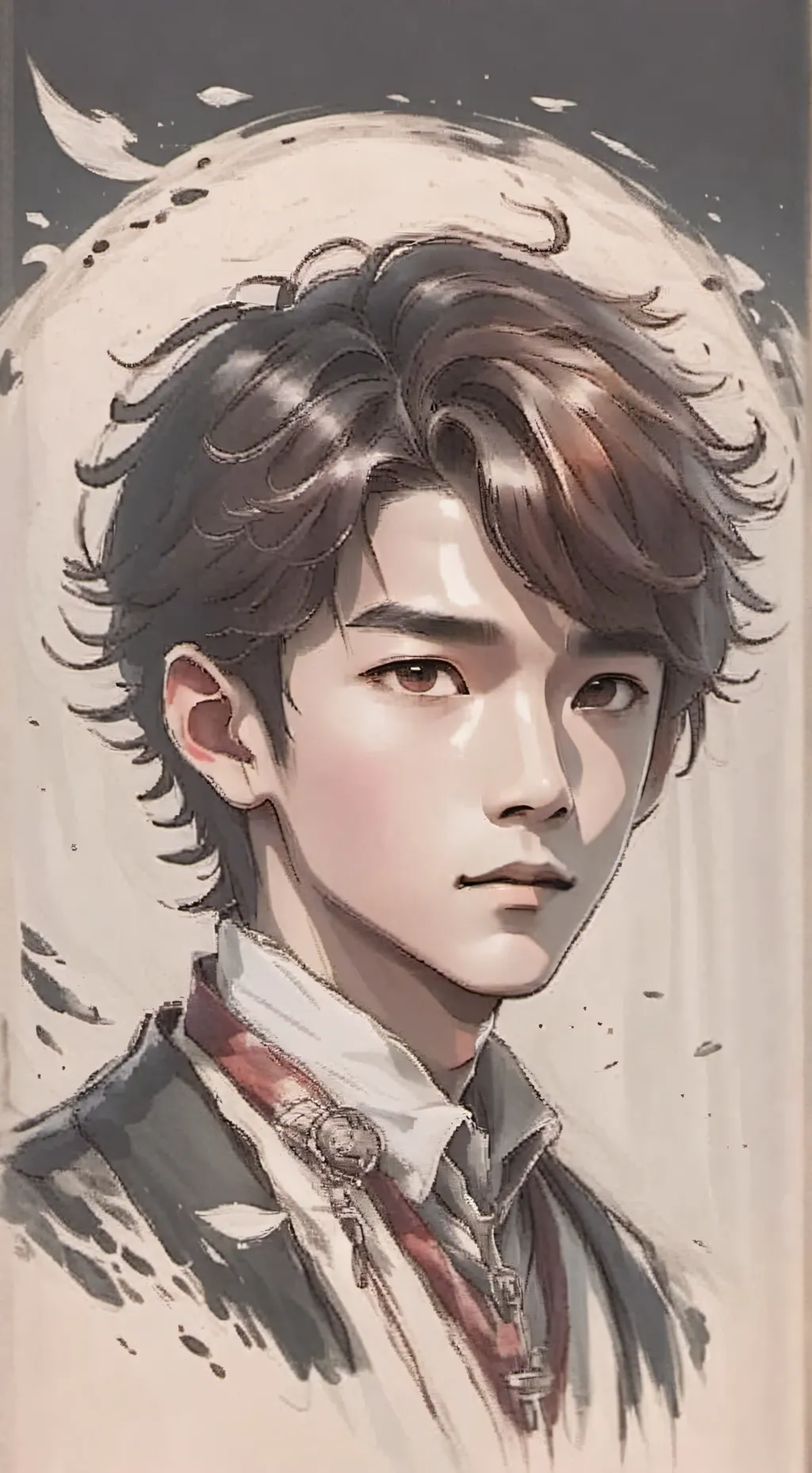 ai character: Seungmin  background