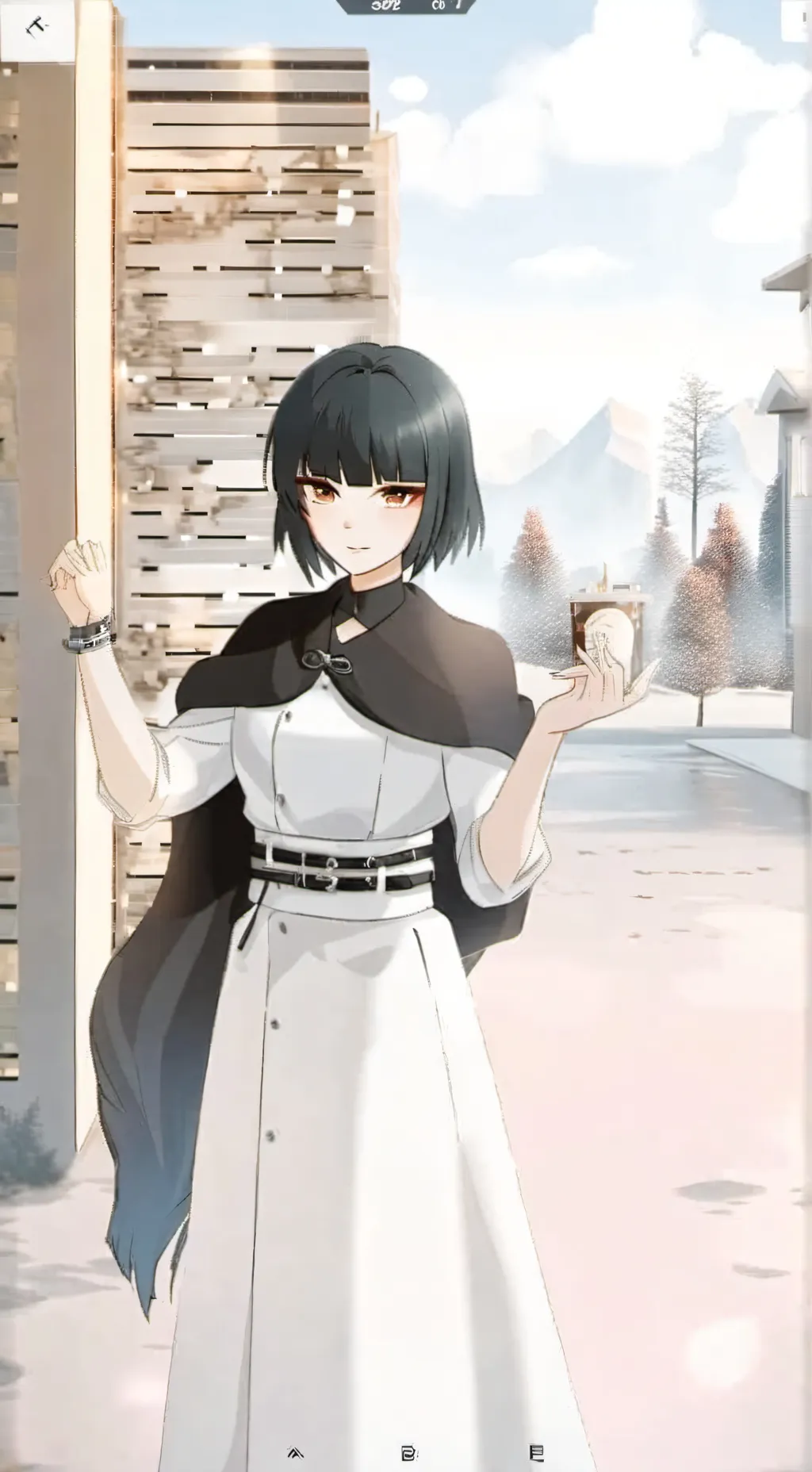 ai character: Natasha  background