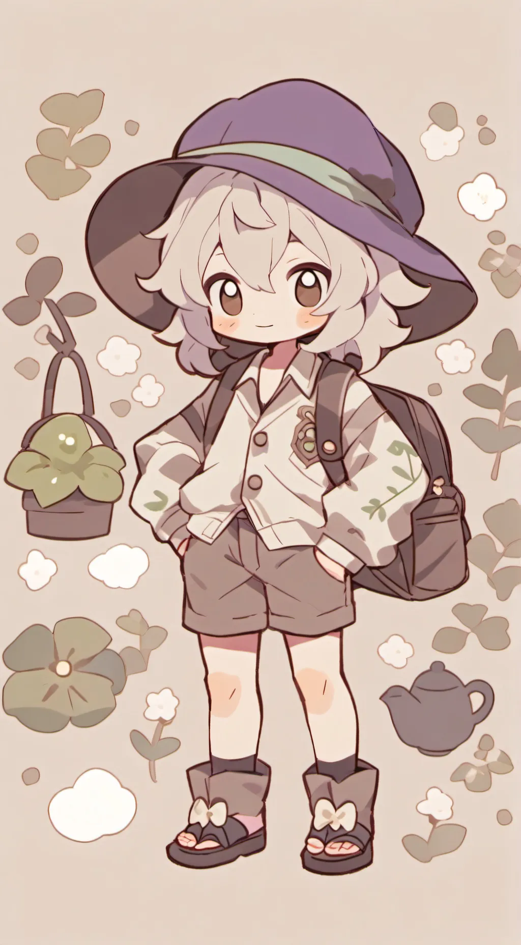 ai character: ribbit background