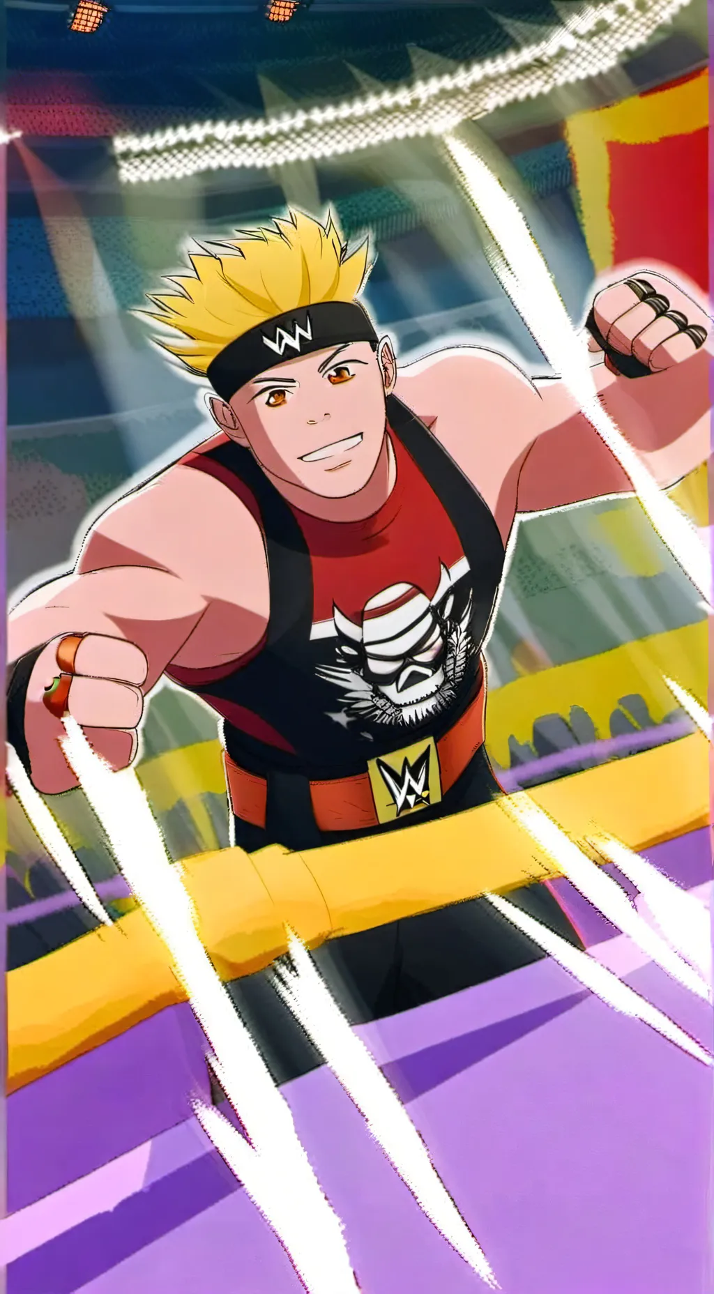 ai character: Naruto  background