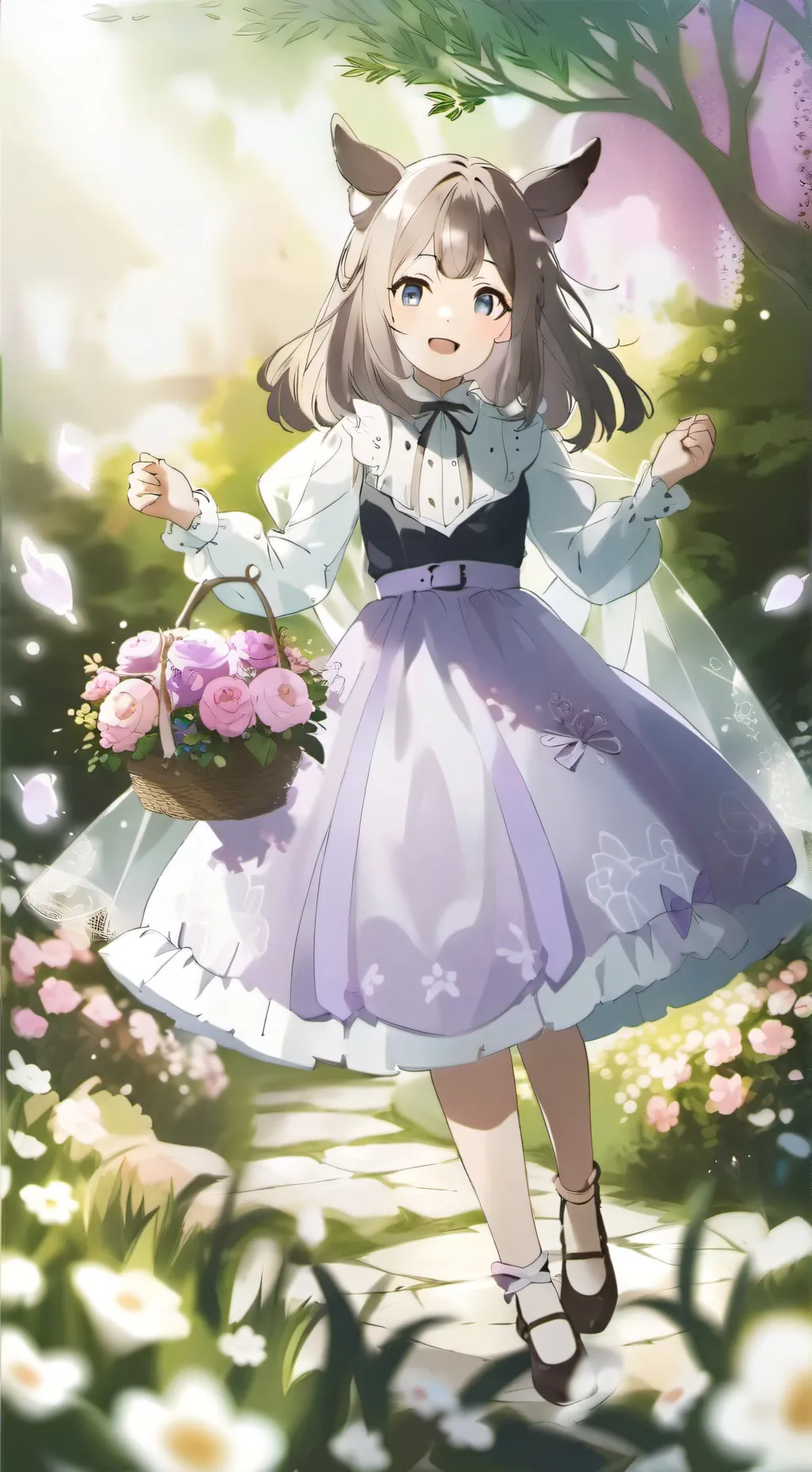 ai character: ariana background