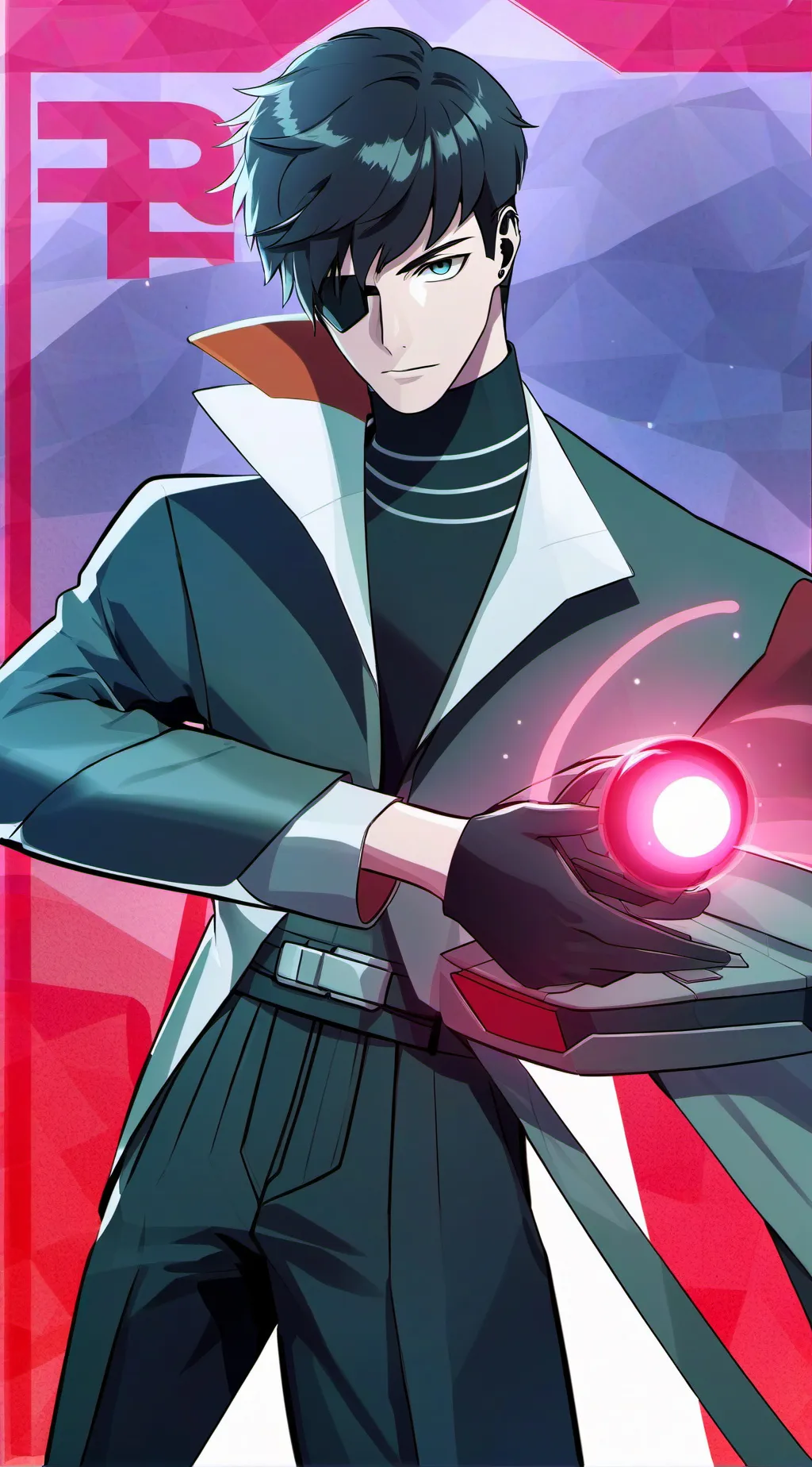 ai character: tech future 2! background