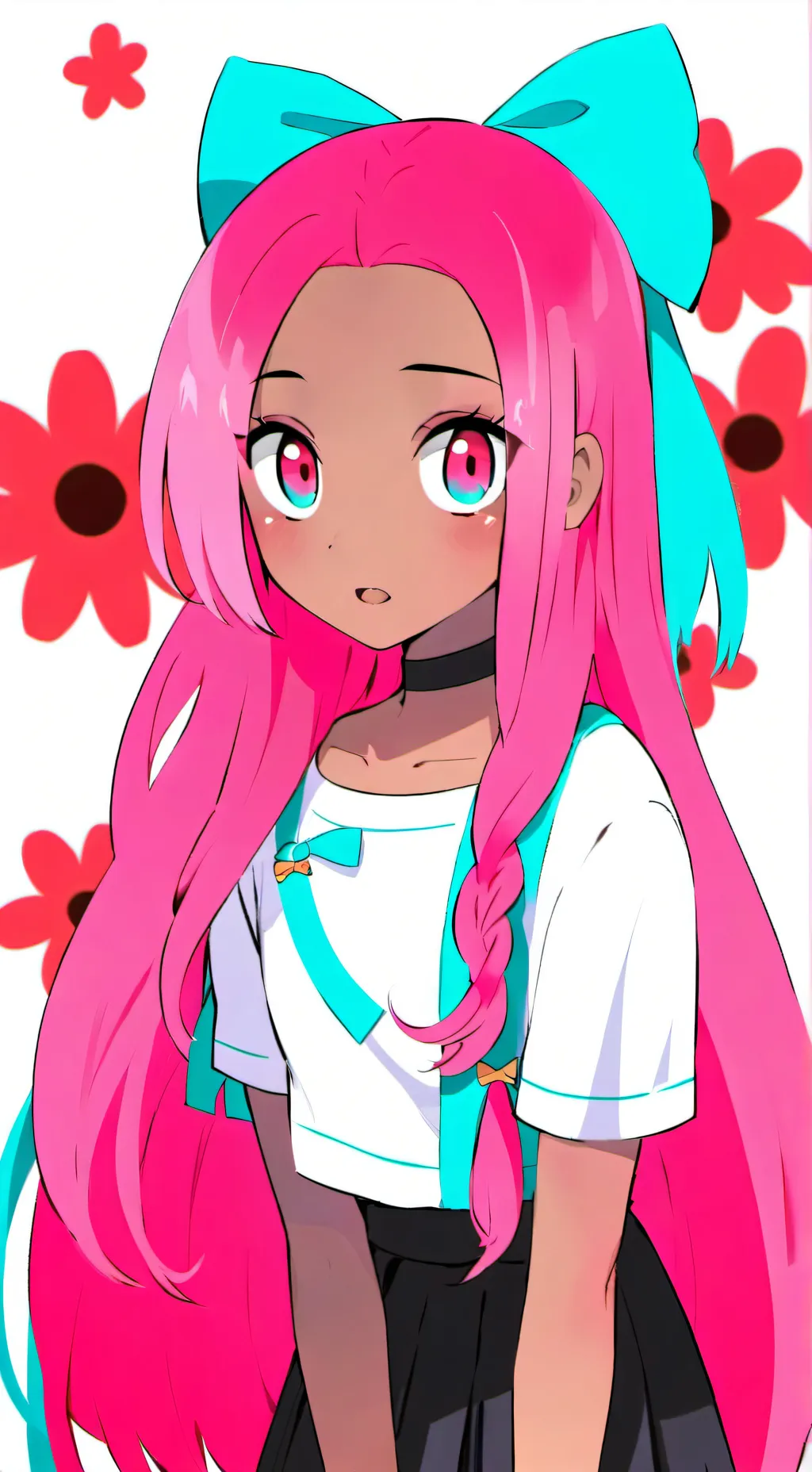 ai character: Idk to name her background