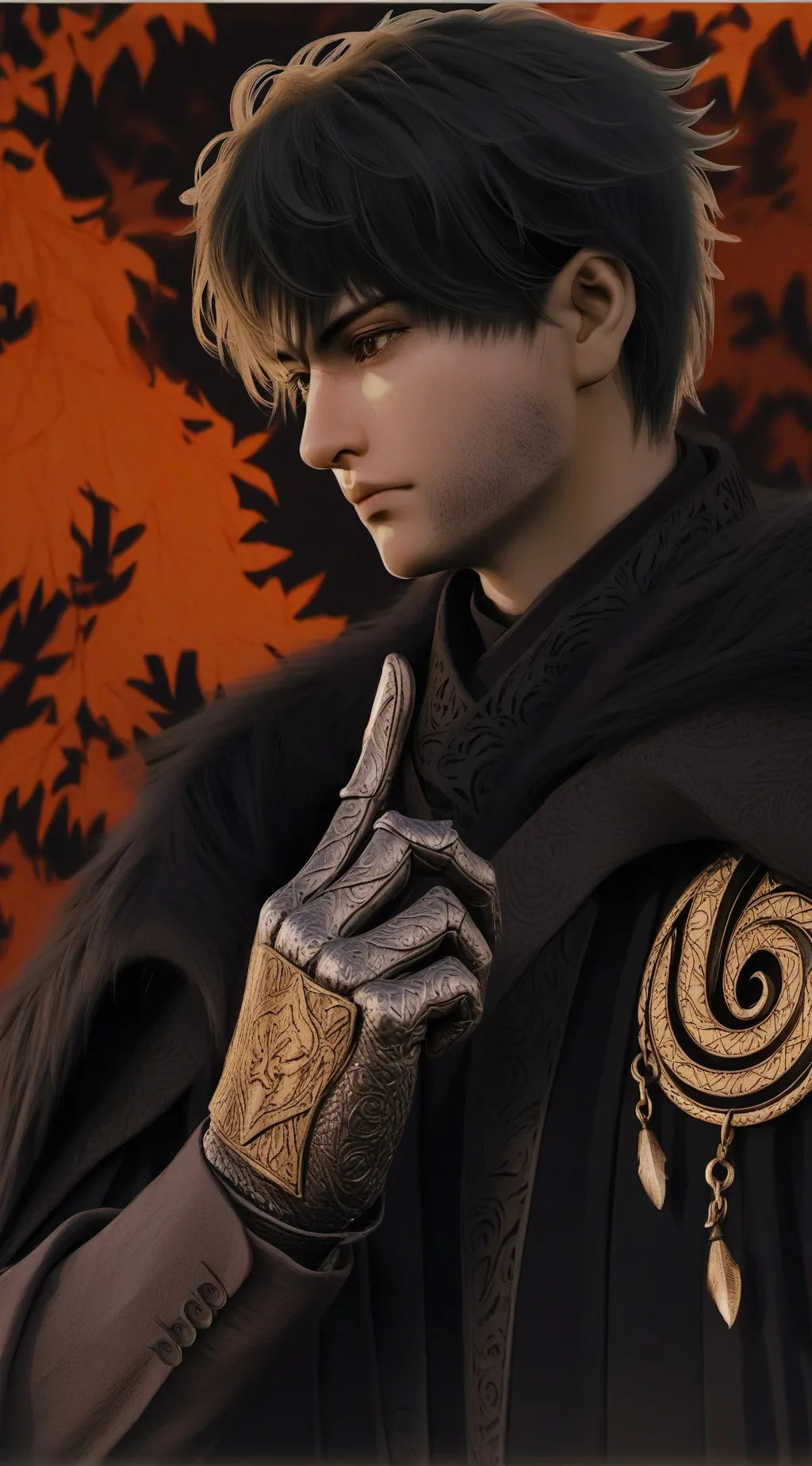 ai character: Haruka  background