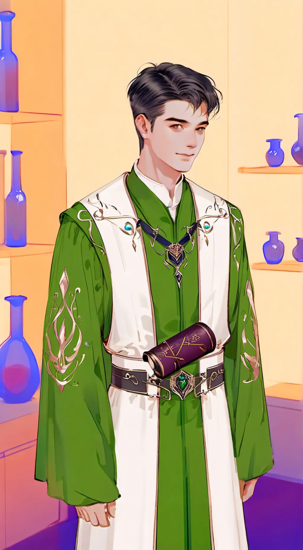 ai character: Milo the Wizard background