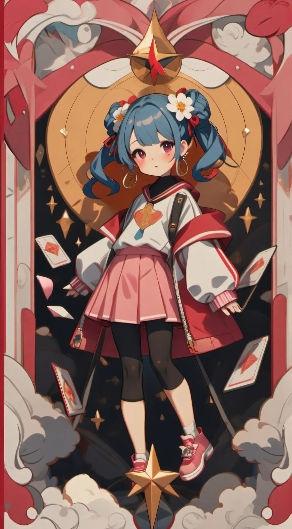 ai character: MLB MARI AKUMATIZE background