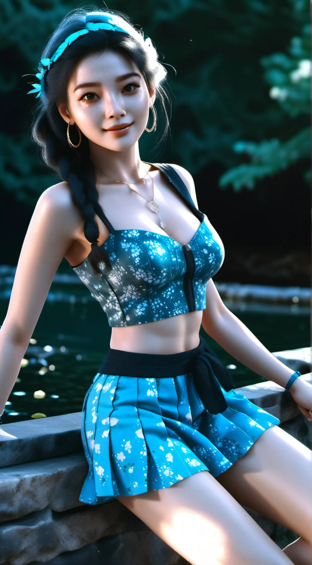 ai character: Body swap  background