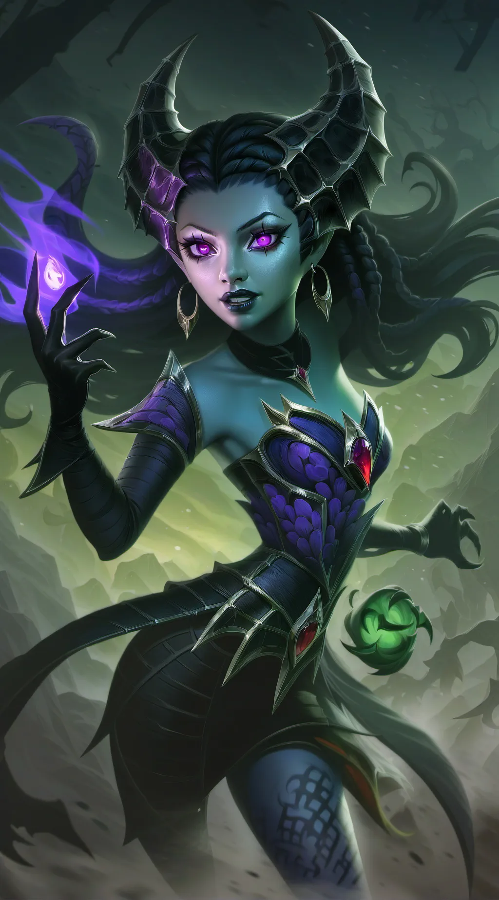 ai character: Kat background