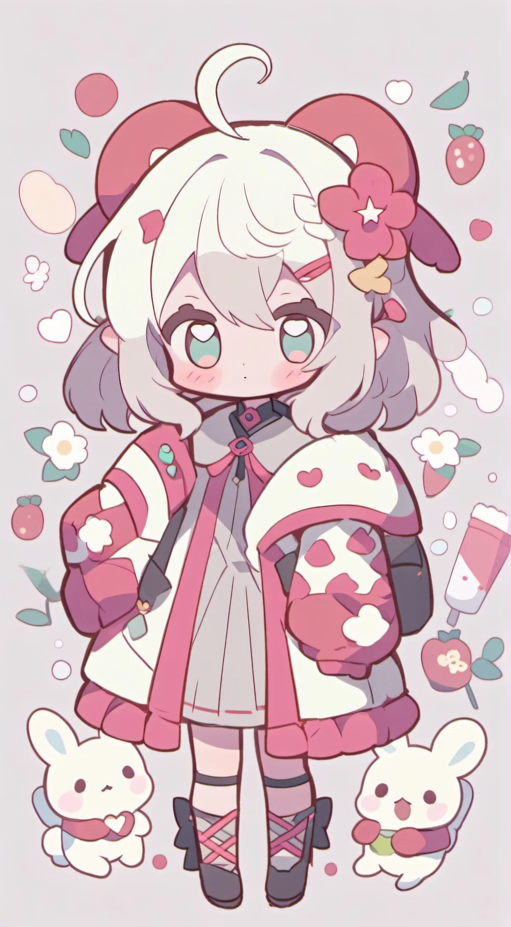 ai character: 🩷lily🩷 background