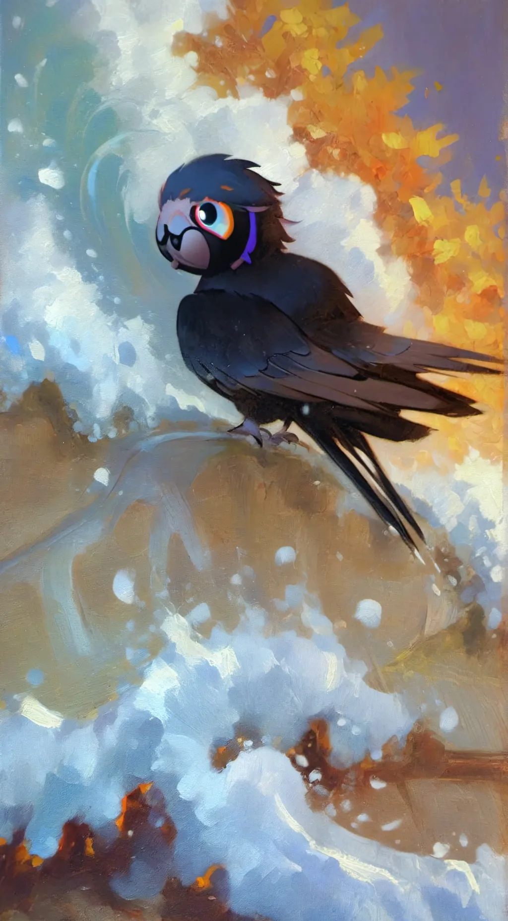 ai character: Dw kiss count background