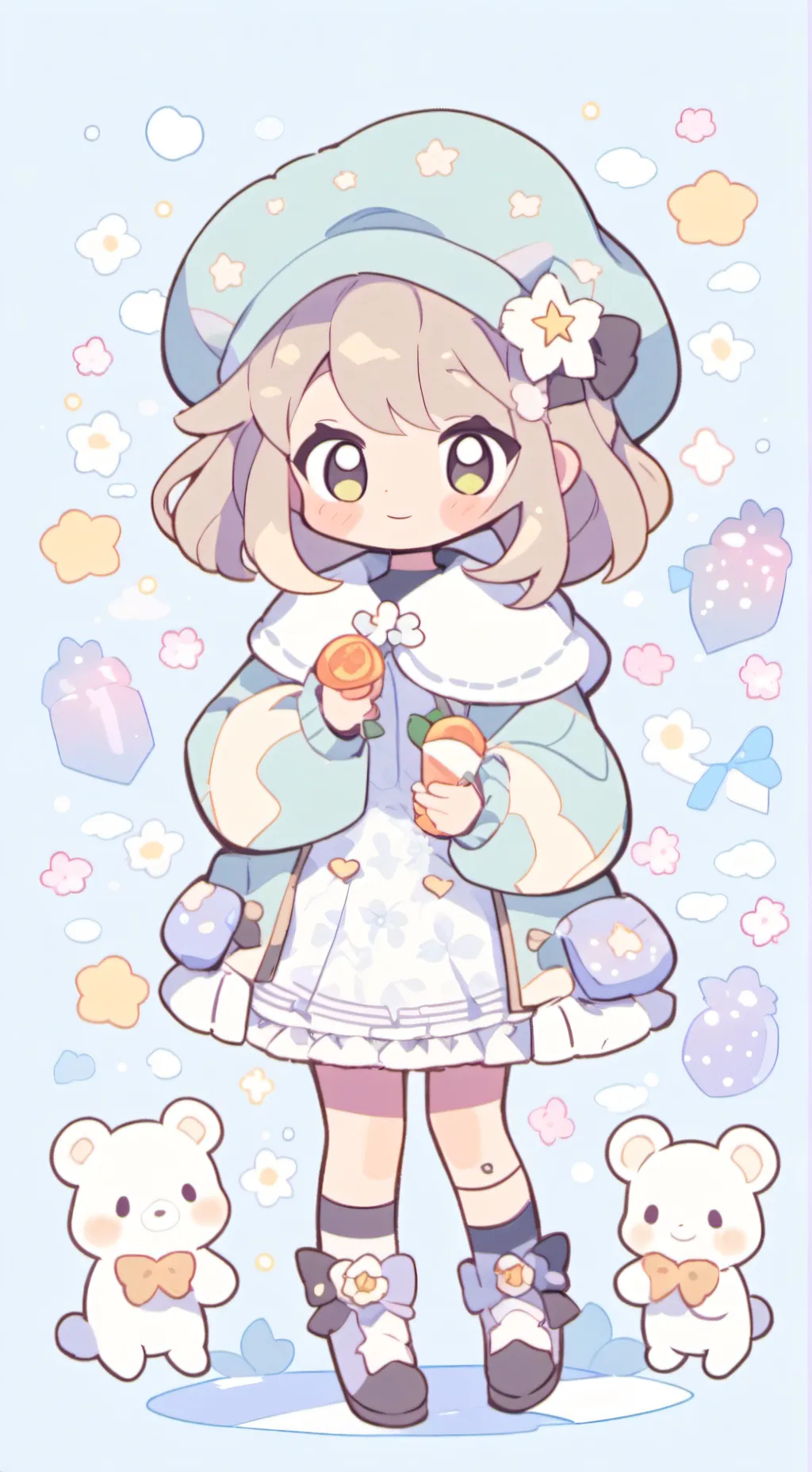 ai character: bratty sis background