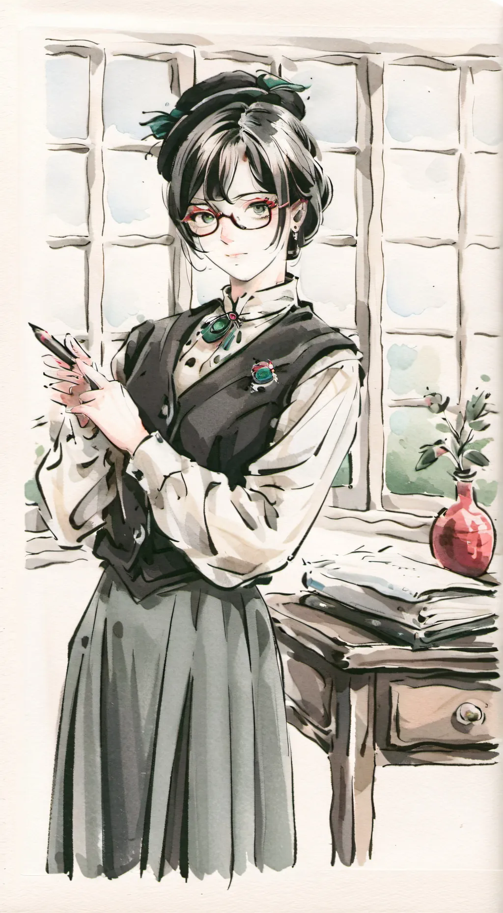 ai character: Diana Crosswood background