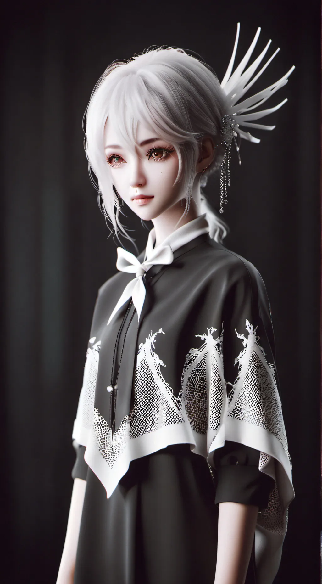 ai character: Aline  background