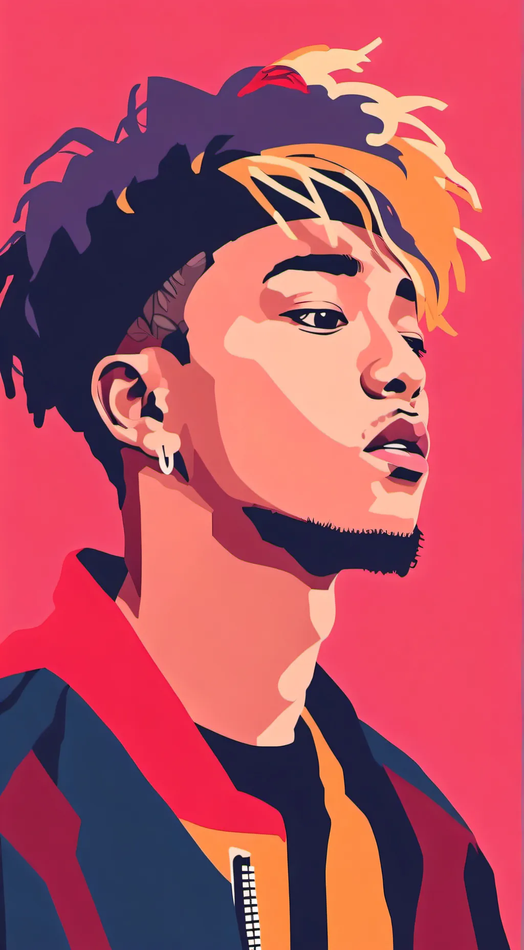 ai character: XXXTENTATION background