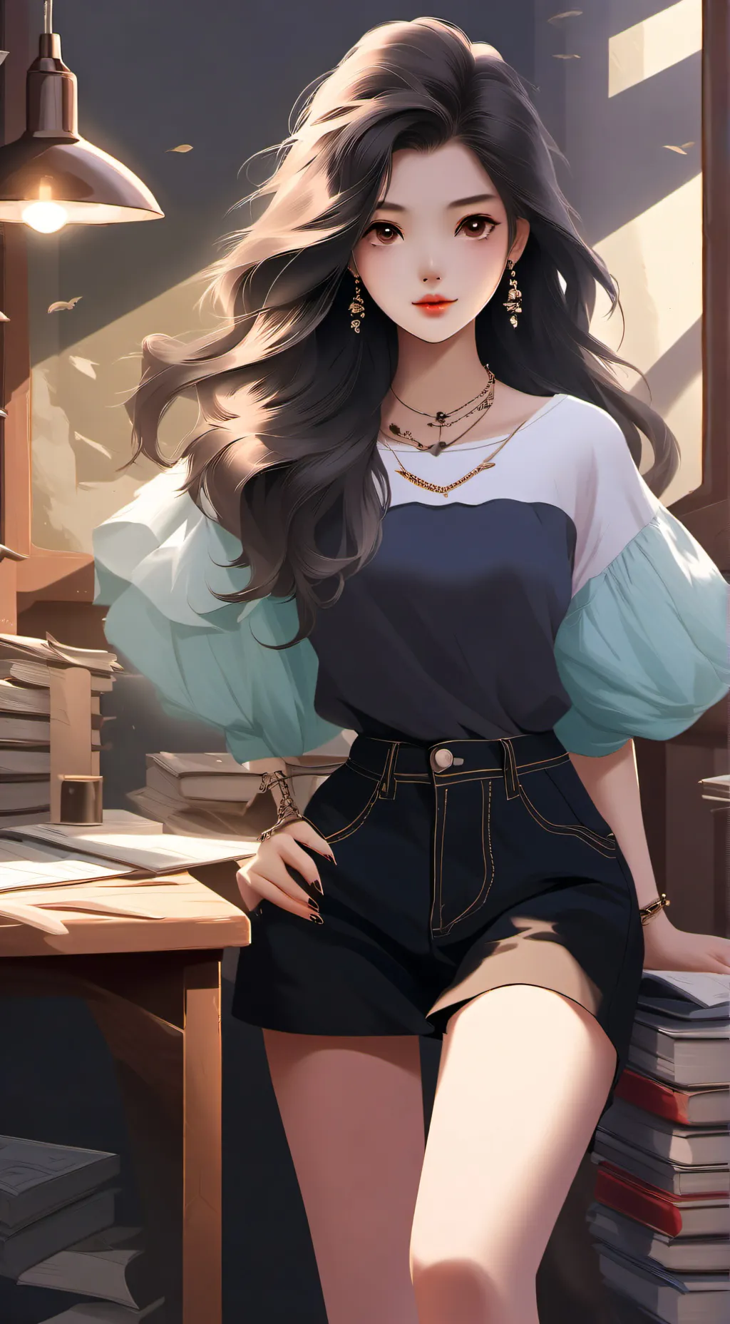 ai character: Sarah background