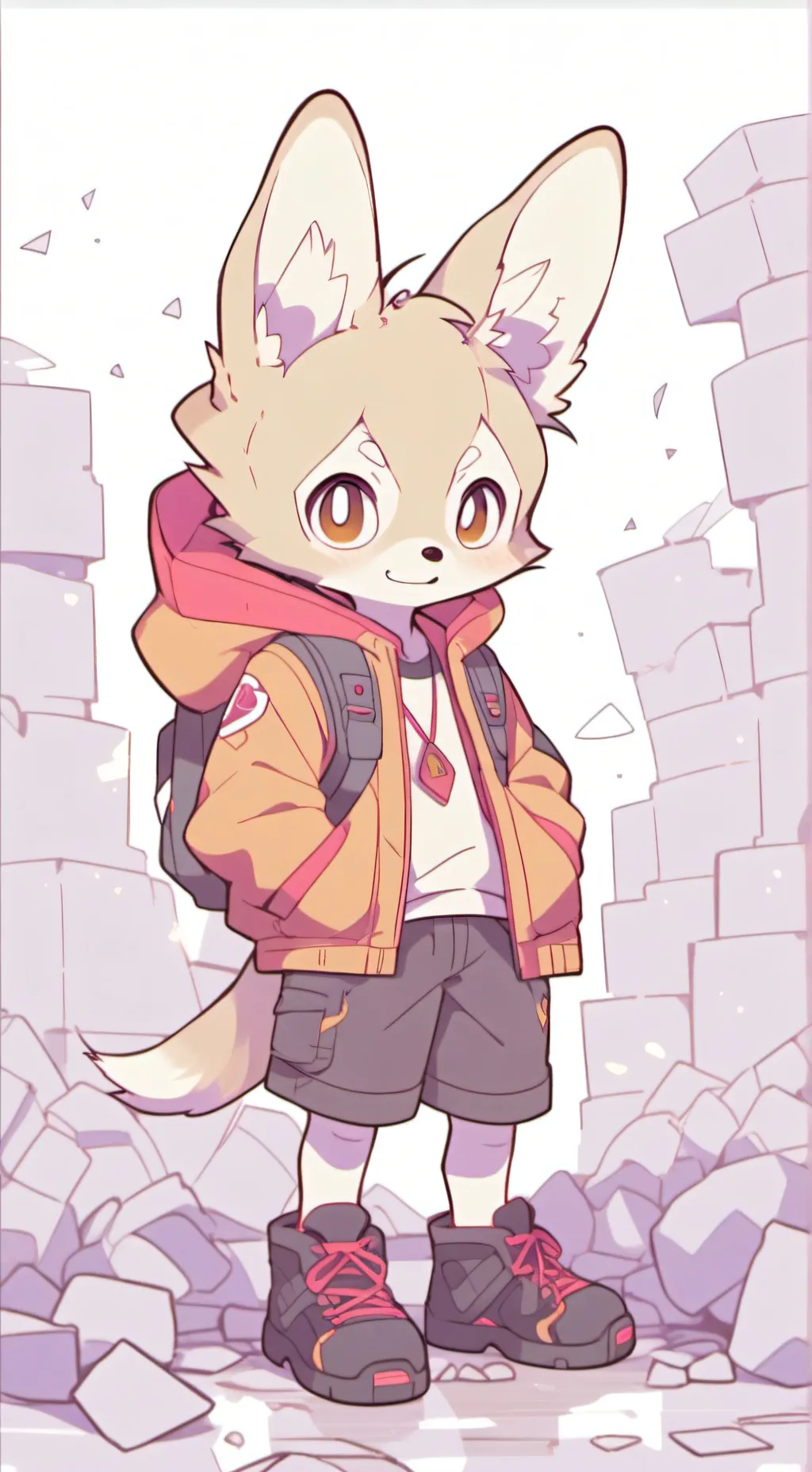 ai character: Phoenix  background